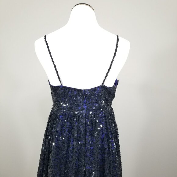 Camielle La Vie Sequin Baby Doll Dress Cocktail Party Wedding Prom Goth Whimsy - Picture 8 of 13
